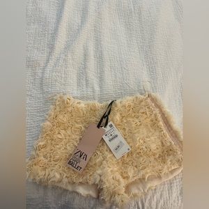 Zara floral shorts